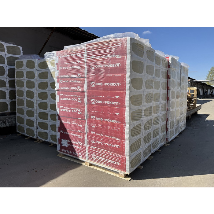 Утеплитель Роквул Фасад Баттс Оптима 110х600х1000